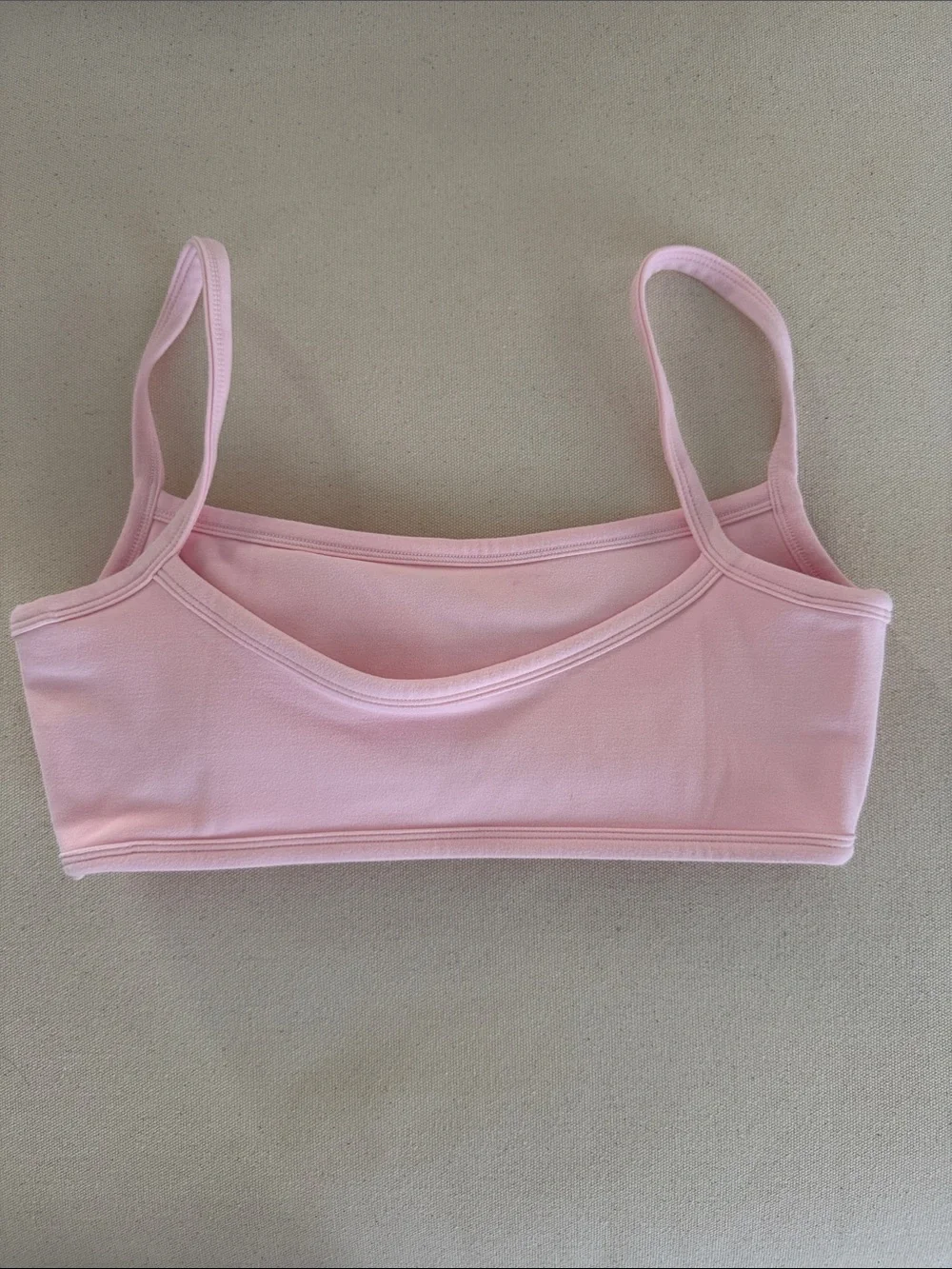 The Micro Bra in Powder Pink 437